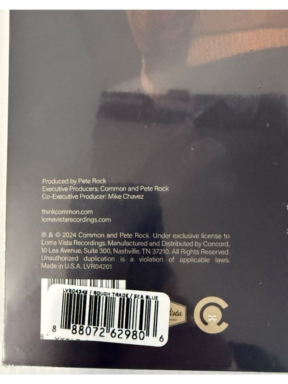 Common & Pete Rock "The Auditorium Vol. 1" Vinyl 2024 LE Sea Blue Variant - Picture 5 of 6